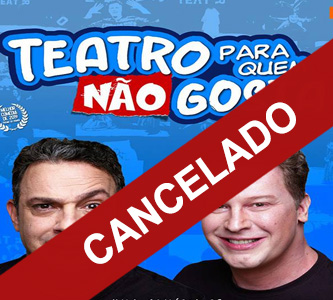  Cancelado - Teatro Para Quem Não Gosta | Marcelo Médici e Ricardo Rathsam