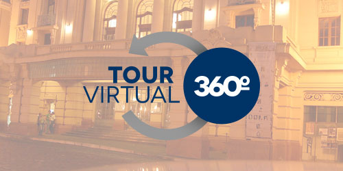 Tour 360 Virtual do Theatro Pedro II em Ribeirão Preto